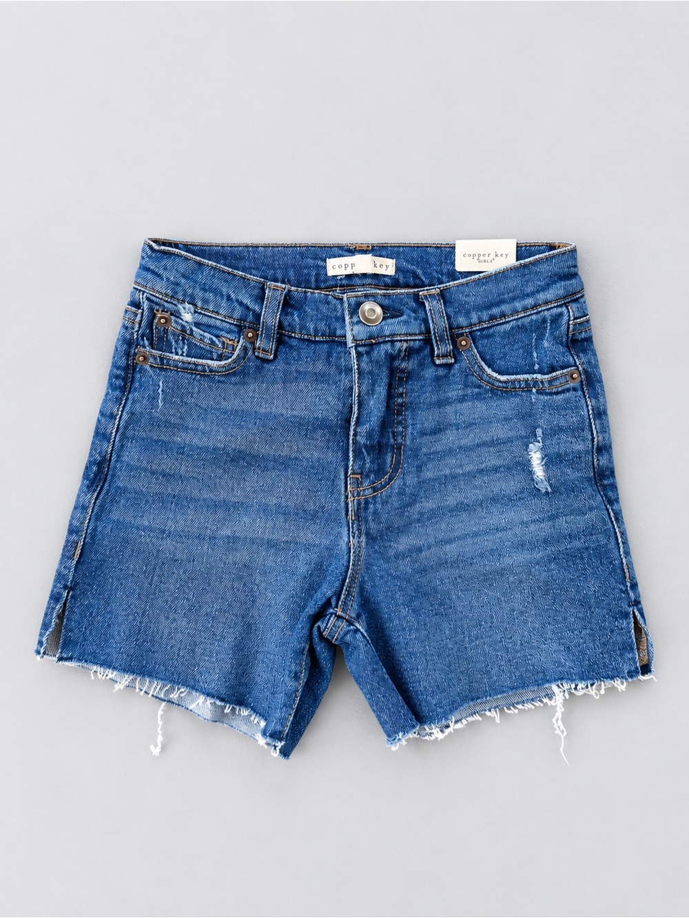 🎉5 for $45🎉 NWOT Copper Key denim shorts girls size 10